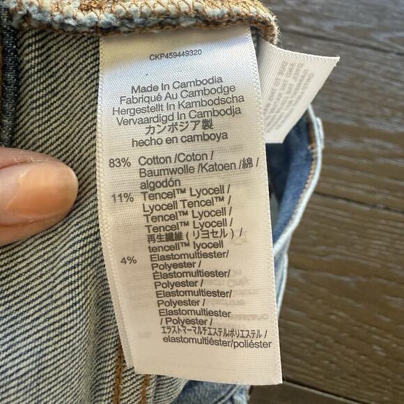 Madewell Cali Demi-Boot Jeans in Dorrance Wash TENCEL 23P Light Wash Stretch - Picture 8 of 11